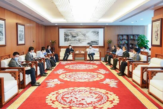 華能集團(tuán)有限公司總經(jīng)理、黨組副書記鄧建玲會見電力規(guī)劃設(shè)計總院院長杜忠明