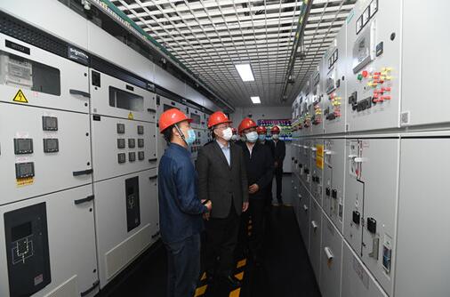 毛偉明董事長(zhǎng)、辛保安總經(jīng)理赴國(guó)網(wǎng)北京電力督導(dǎo)檢查全國(guó)兩會(huì)供電保障工作