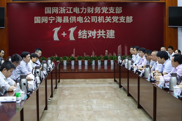 國(guó)網(wǎng)寧?？h供電公司黨支部聯(lián)建為基層工作提供黨建價(jià)值