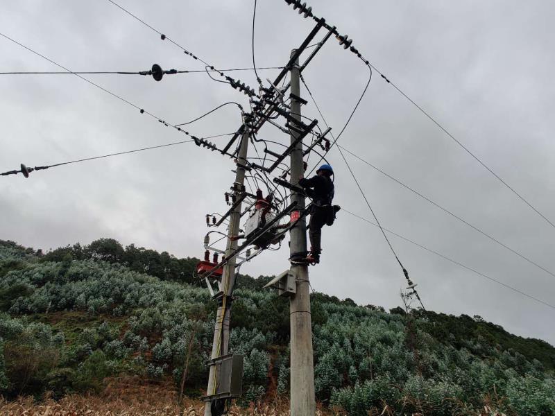 臨滄云縣供電局開展線路維護消缺，大幅提升供電可靠性
