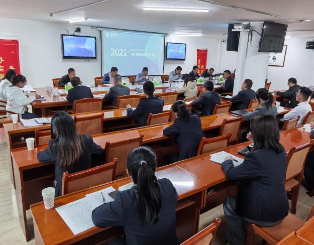 國網甘肅電力2021年深化卓越績效管理督導組赴天祝公司現(xiàn)場督導
