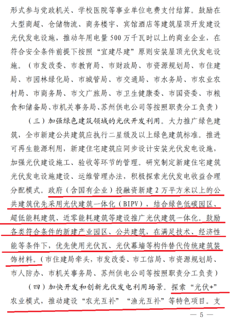 蘇州：國(guó)企廠房100%安裝分布式光伏！