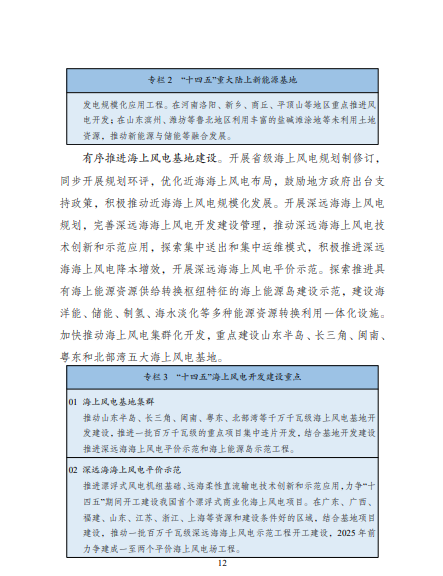 發(fā)改委、能源局等九部委聯(lián)合印發(fā)發(fā)布“十四五”可再生能源規(guī)劃！