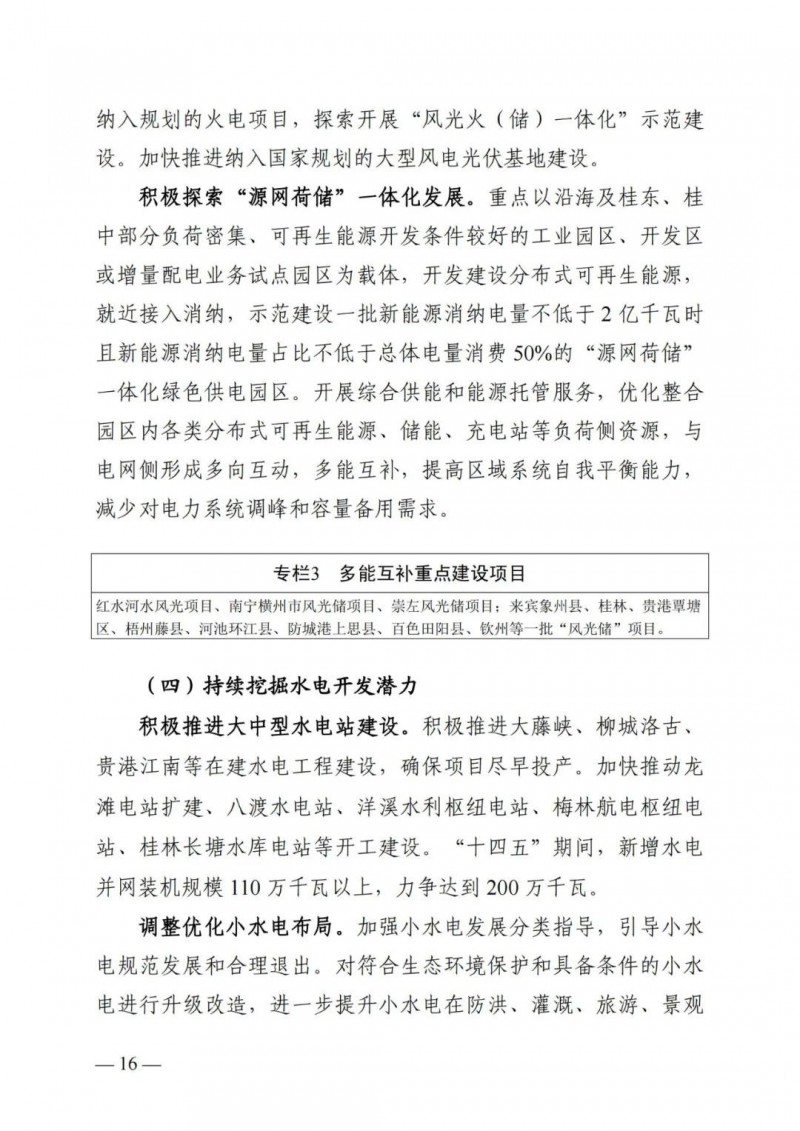 廣西“十四五”規(guī)劃：大力發(fā)展光伏發(fā)電，到2025年新增光伏裝機(jī)15GW！