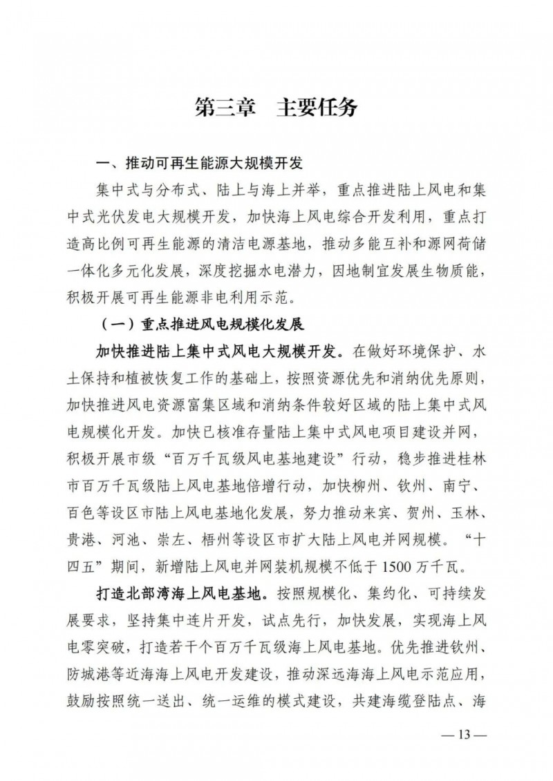 廣西“十四五”規(guī)劃：大力發(fā)展光伏發(fā)電，到2025年新增光伏裝機(jī)15GW！
