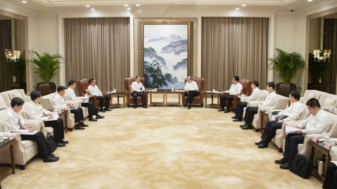 鄒磊、劉明勝拜會福建省委書記尹力、省長趙龍