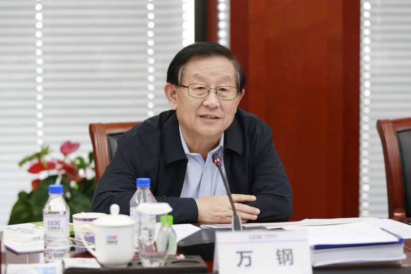 全國政協(xié)副主席、中國科協(xié)主席萬鋼帶隊(duì)到中國能建調(diào)研