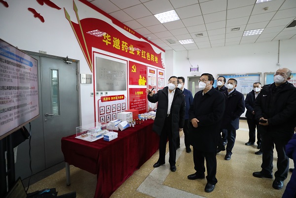 張玉卓到通用技術集團、國藥集團調研強調 全力做好重點防疫藥品物資生產保供 更好服務疫情防控大局
