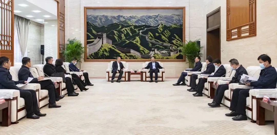 大唐集團黨組書記、董事長鄒磊會見鐵嶺市委書記、市人大常委會主任宋誠