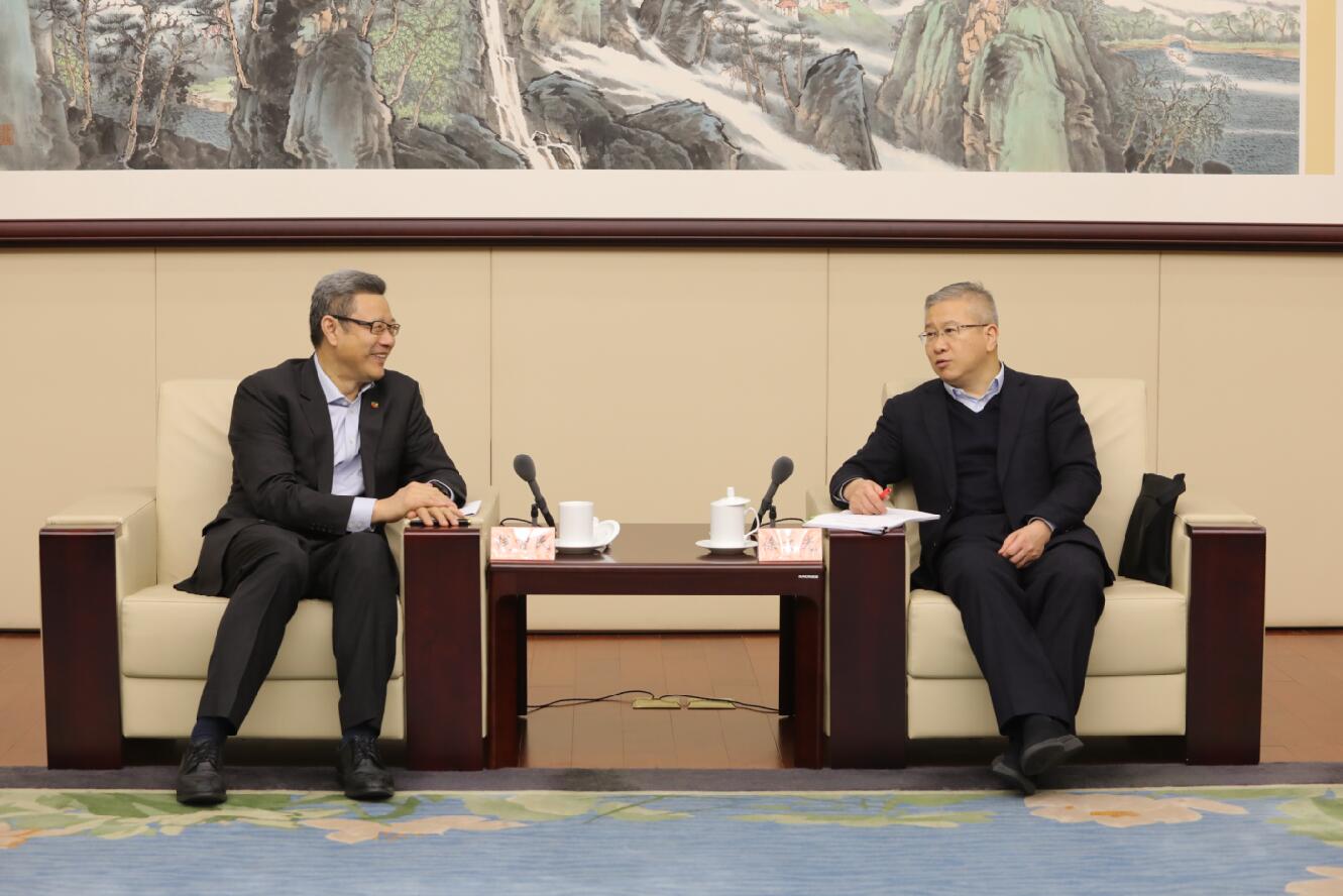國家電投黨組書記、董事長錢智民拜會浙江省委常委、常務副省長徐文光