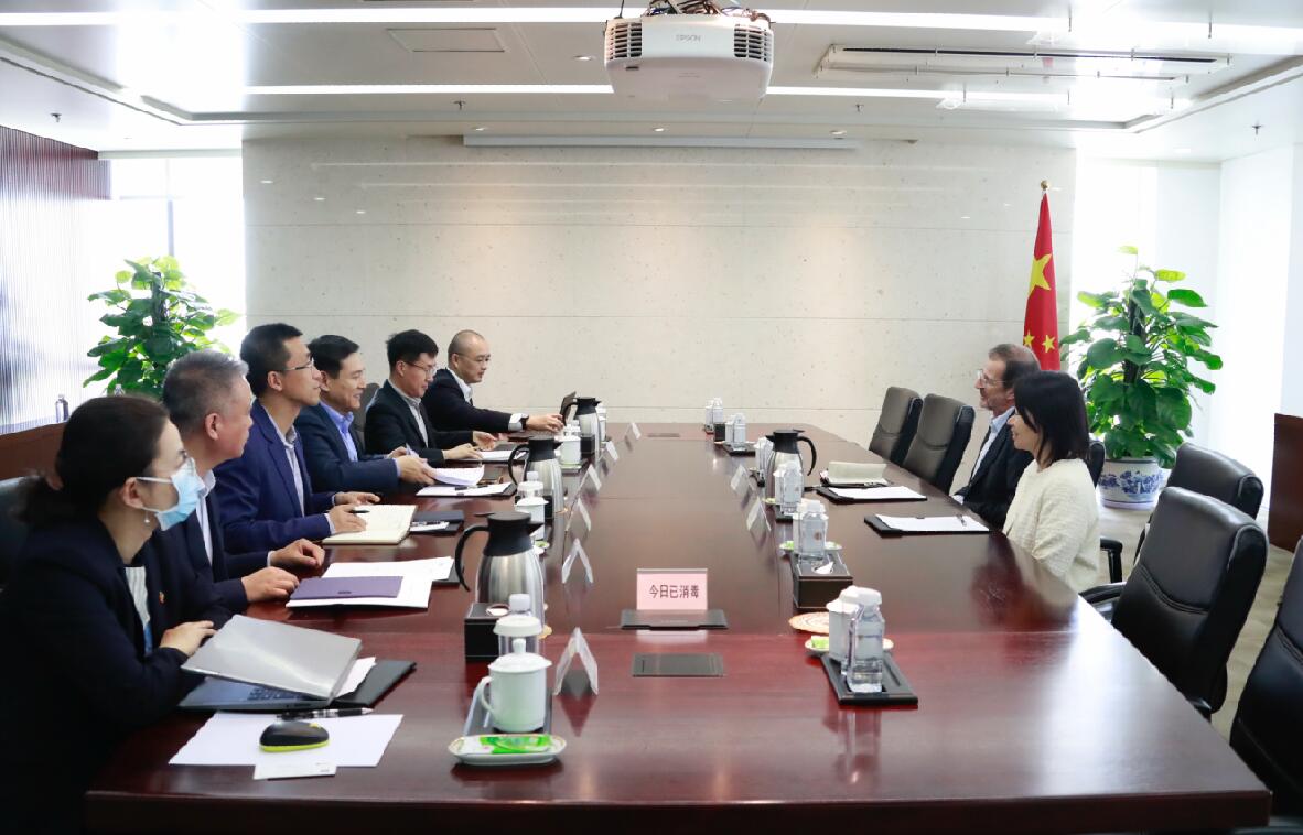 國家電投黨組成員、副總經(jīng)理陳海斌會見國際鋁業(yè)協(xié)會秘書長邁爾斯·珀瑟