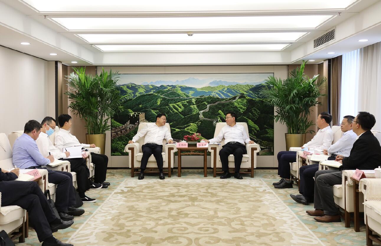 國資委黨委書記、主任張玉卓會見廣東省政府主要負責同志