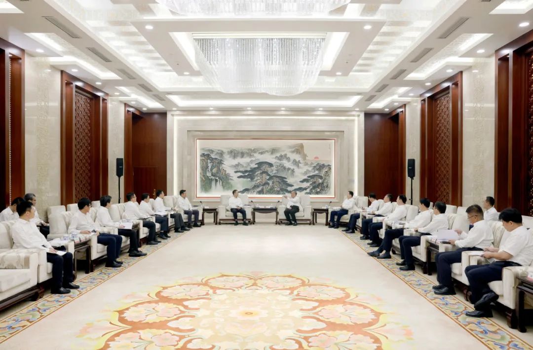 大唐集團(tuán)鄒磊、劉明勝拜會山東省委書記林武、省長周乃翔