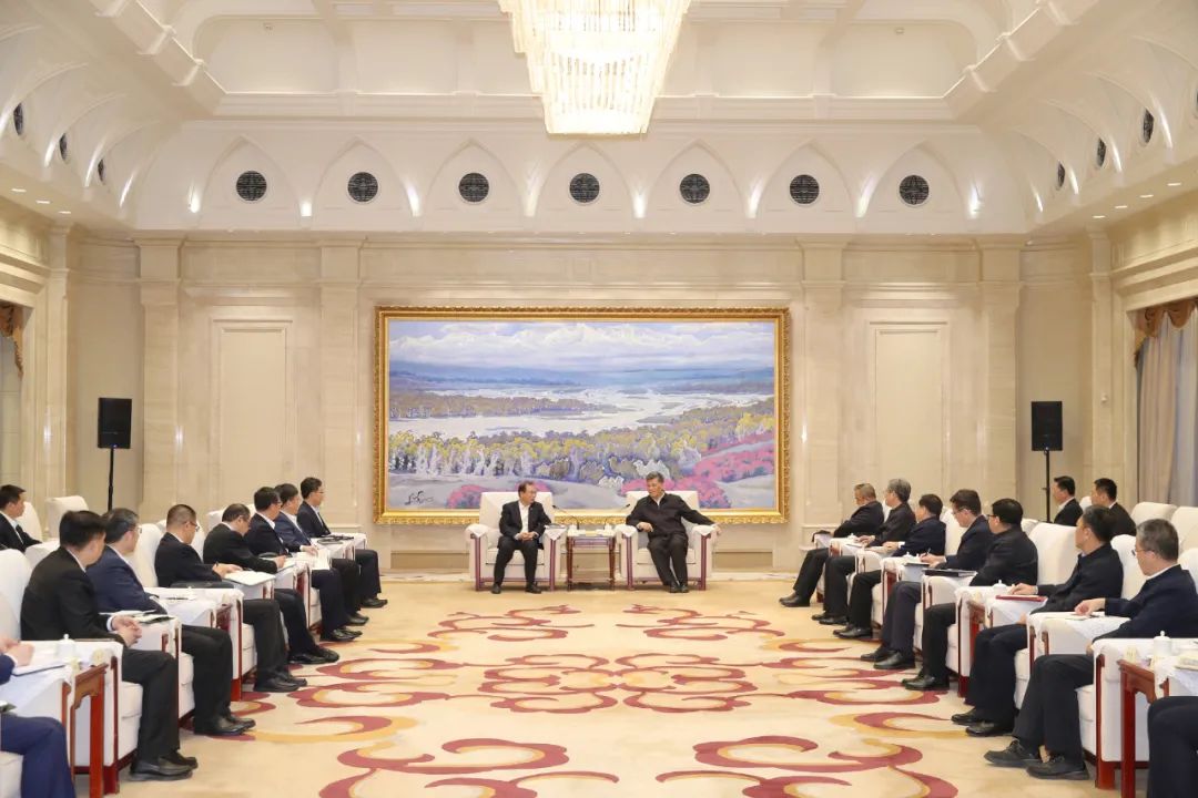華電集團(tuán)黨組書記、董事長江毅拜會(huì)新疆維吾爾自治區(qū)主要領(lǐng)導(dǎo)