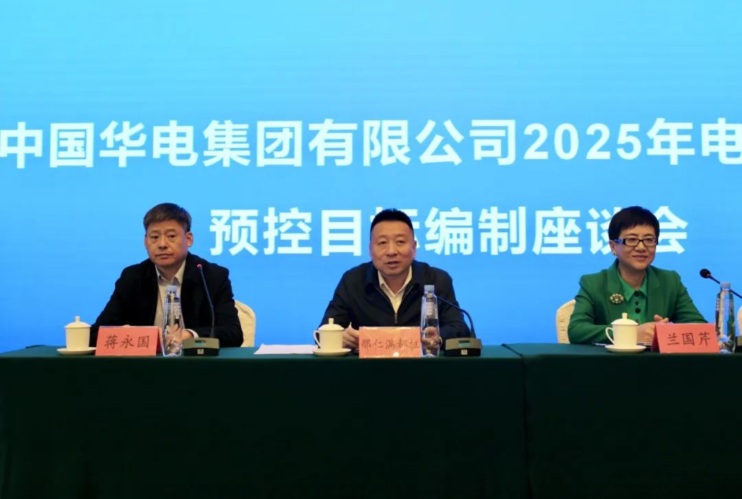 華能集團(tuán)2025年電、熱量預(yù)控目標(biāo)編制座談會在呼和浩特召開